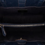 Fendi Bicolor 2Jours Leather Satchel (SHG-32744)