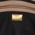 Fendi Bicolor Leather Chain Midi Baguette (SHG-HANO4S)