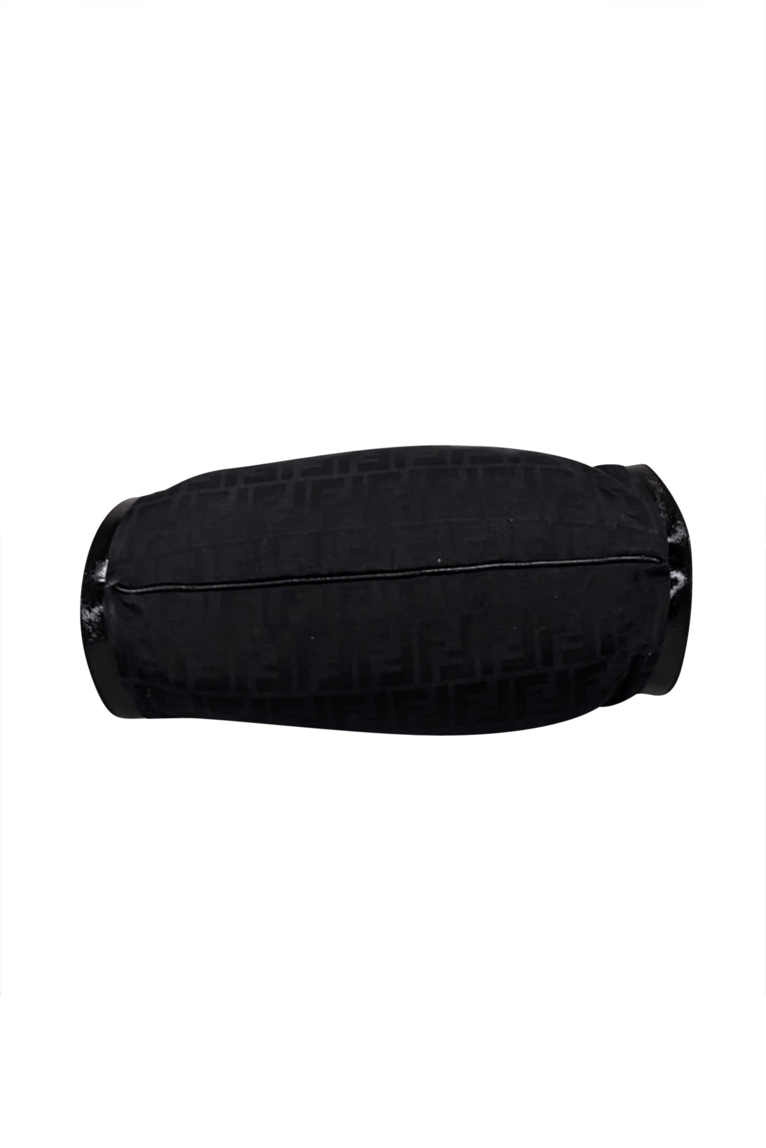 Fendi - Black Monogram Canvas Shoulder Bag