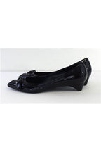 Fendi - Black Patent Leather Kitten Heels Sz 10.5
