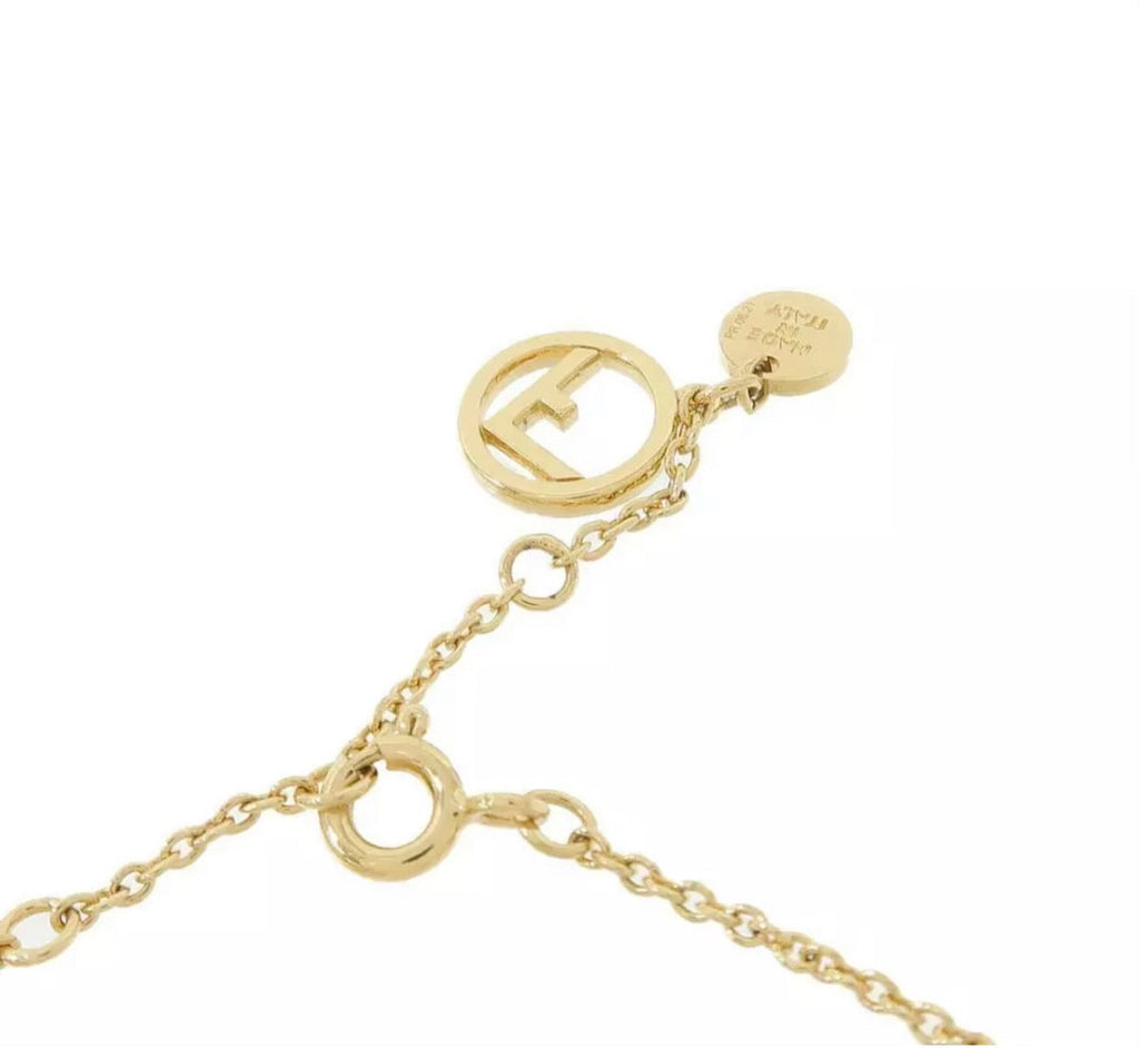 FENDI Logo Charm Bracelet