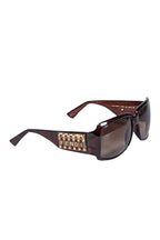 Fendi - Brown Large Logo Sides Sunglasses