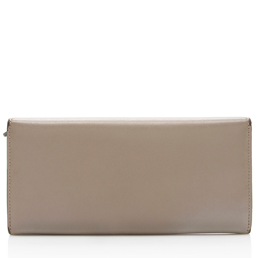 Fendi Calfskin By The Way Continental Wallet (SHF-17993)