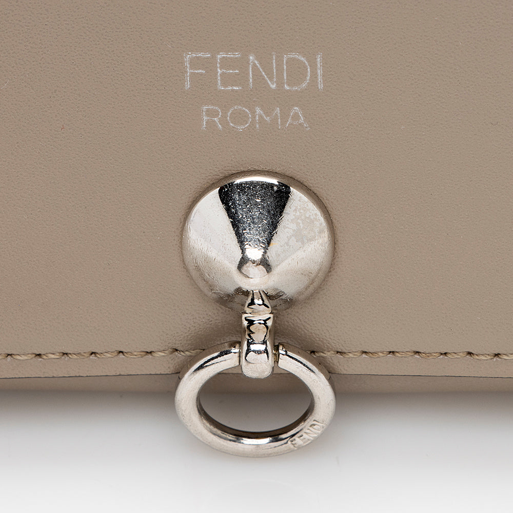 Fendi Calfskin By The Way Continental Wallet (SHF-17993)