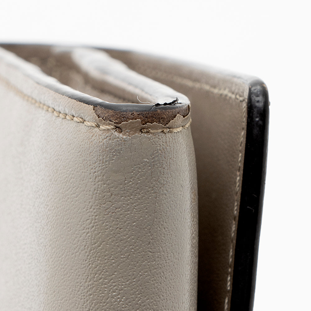 Fendi Calfskin By The Way Continental Wallet (SHF-17993)
