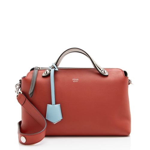 Fendi Calfskin By The Way Small Boston Bag (SHF-EA1qRK)