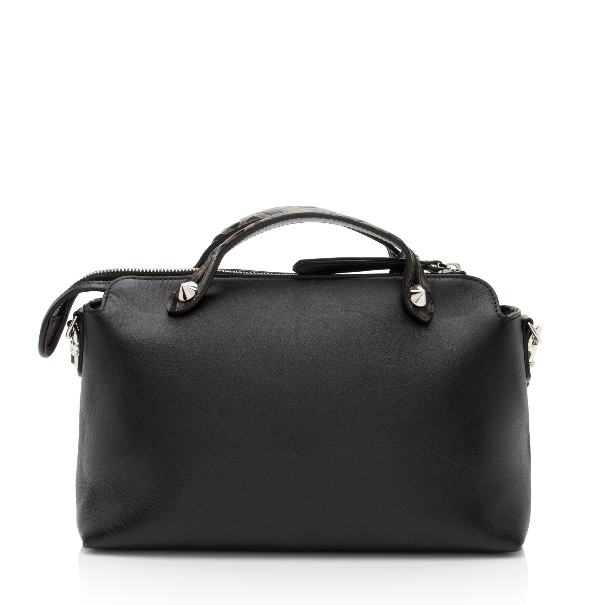 Fendi Calfskin By The Way Small Boston Bag