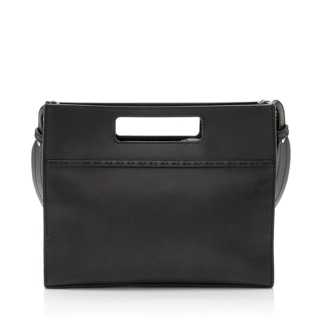 Fendi Calfskin Cutout Handle Mini Shopper Tote (SHF-4Nys6a)