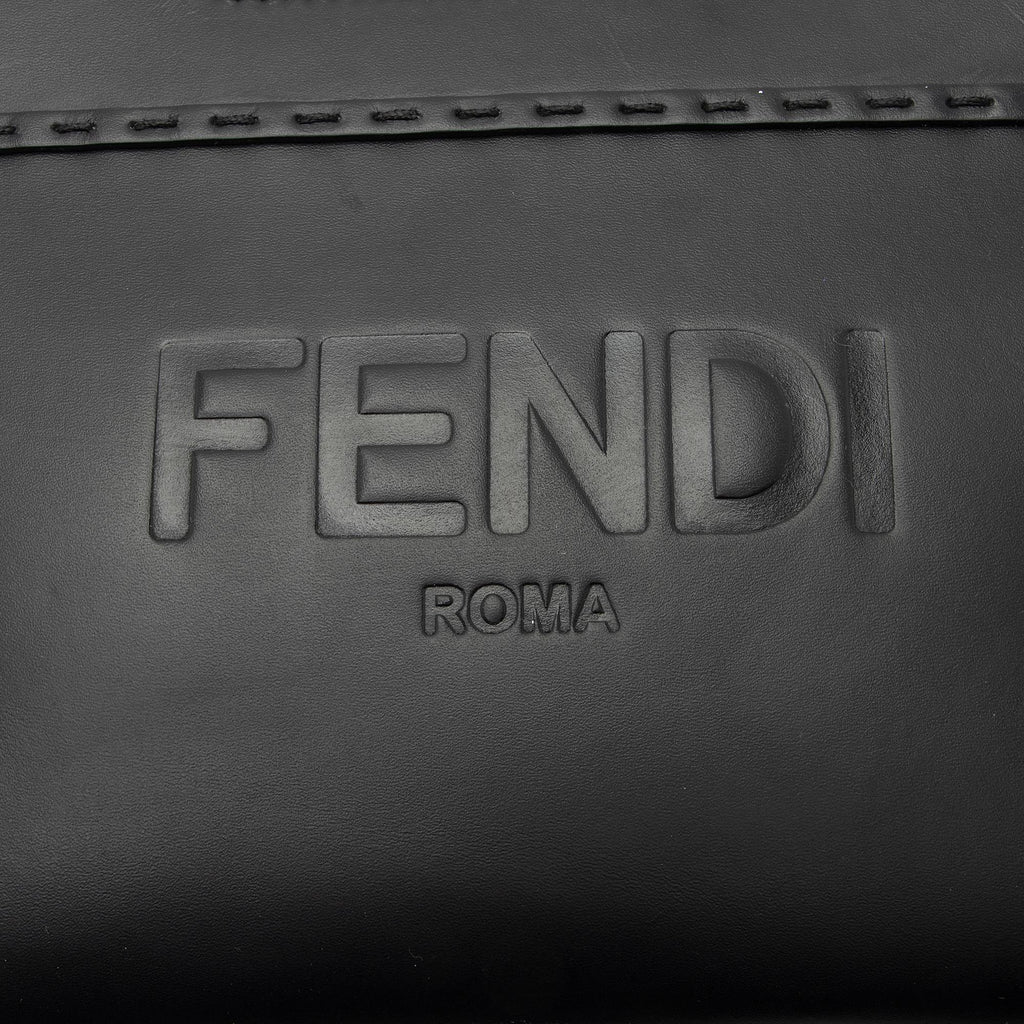 Fendi Calfskin Cutout Handle Mini Shopper Tote (SHF-4Nys6a)