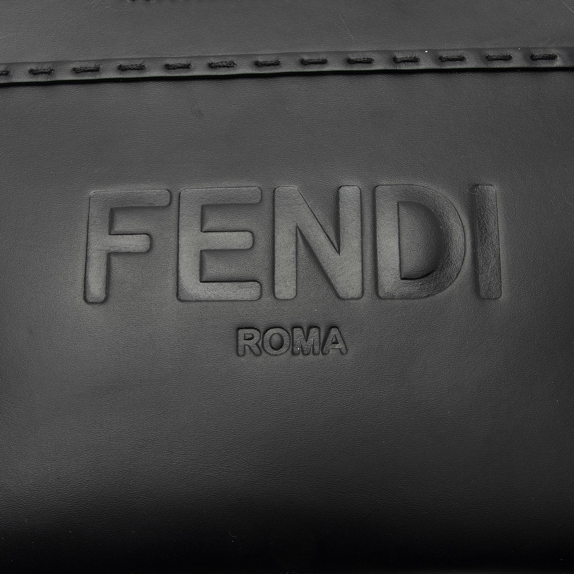 Fendi Calfskin Cutout Handle Mini Shopper Tote (SHF-4Nys6a)
