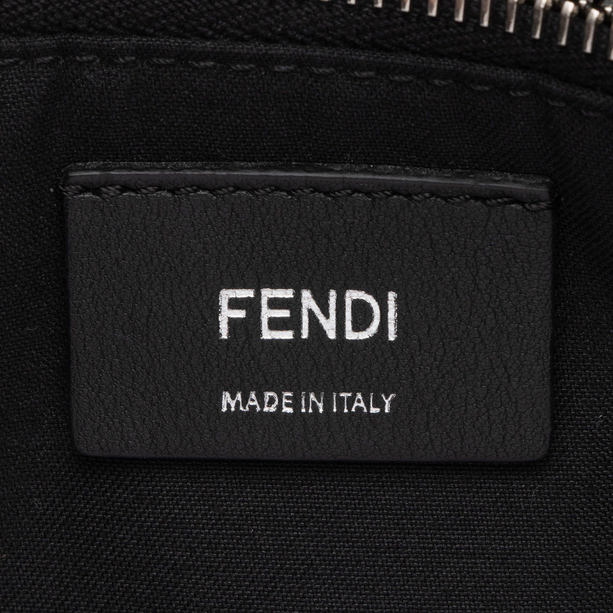 Fendi Calfskin Faux Pearl Embellished By The Way Medium Satchel (SHF-r853Zx)
