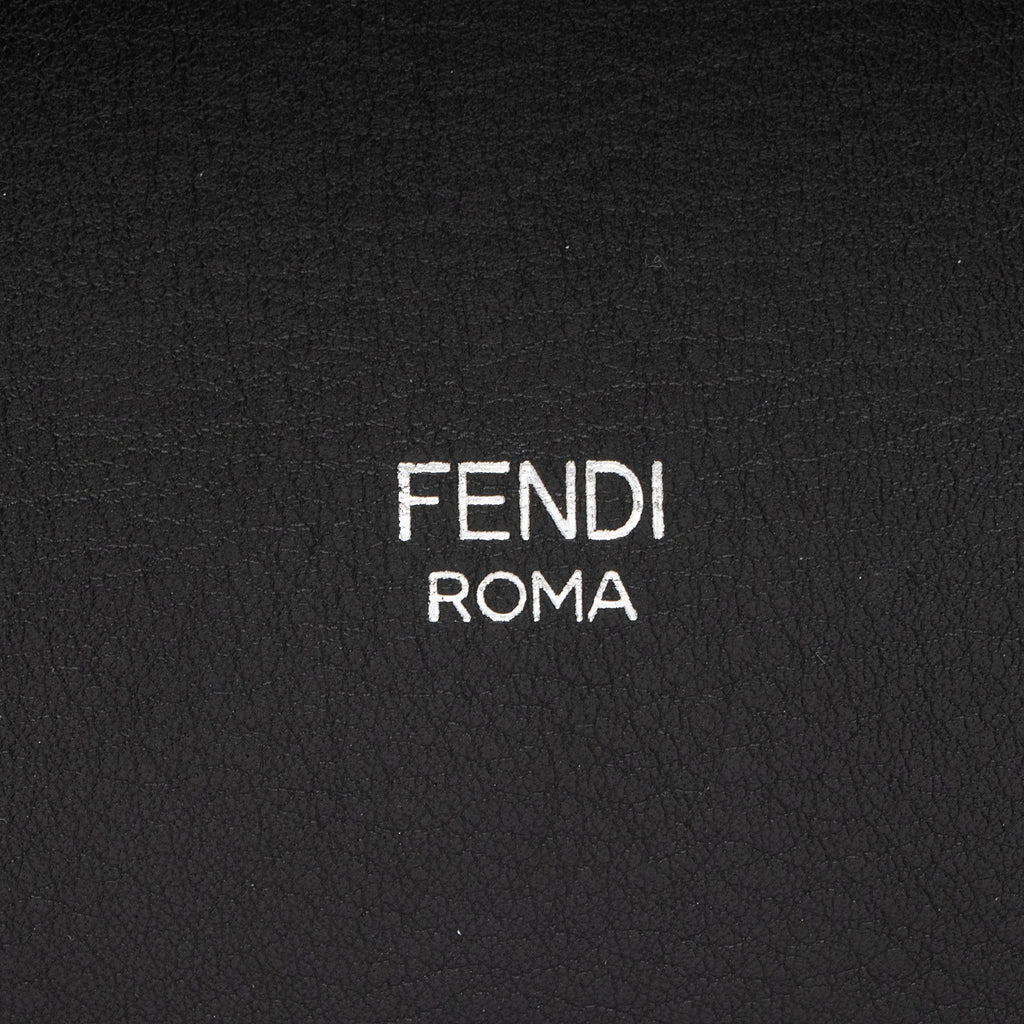 Fendi Calfskin Faux Pearl Embellished By The Way Medium Satchel (SHF-r853Zx)