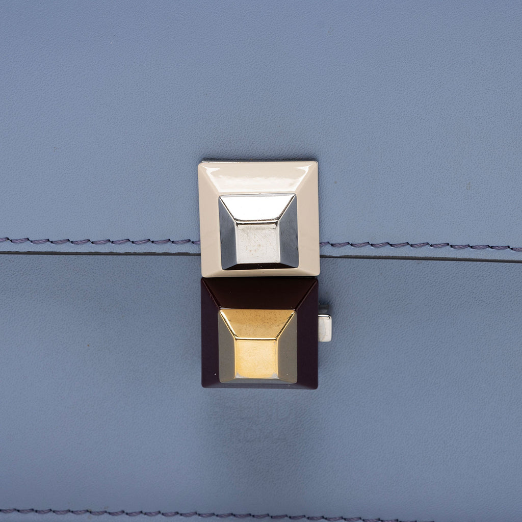 Fendi Calfskin Kan I Small Shoulder Bag (SHF-oB2YGv)