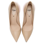 Fendi Calfskin Mink Decollete Pumps - Size 7 / 37