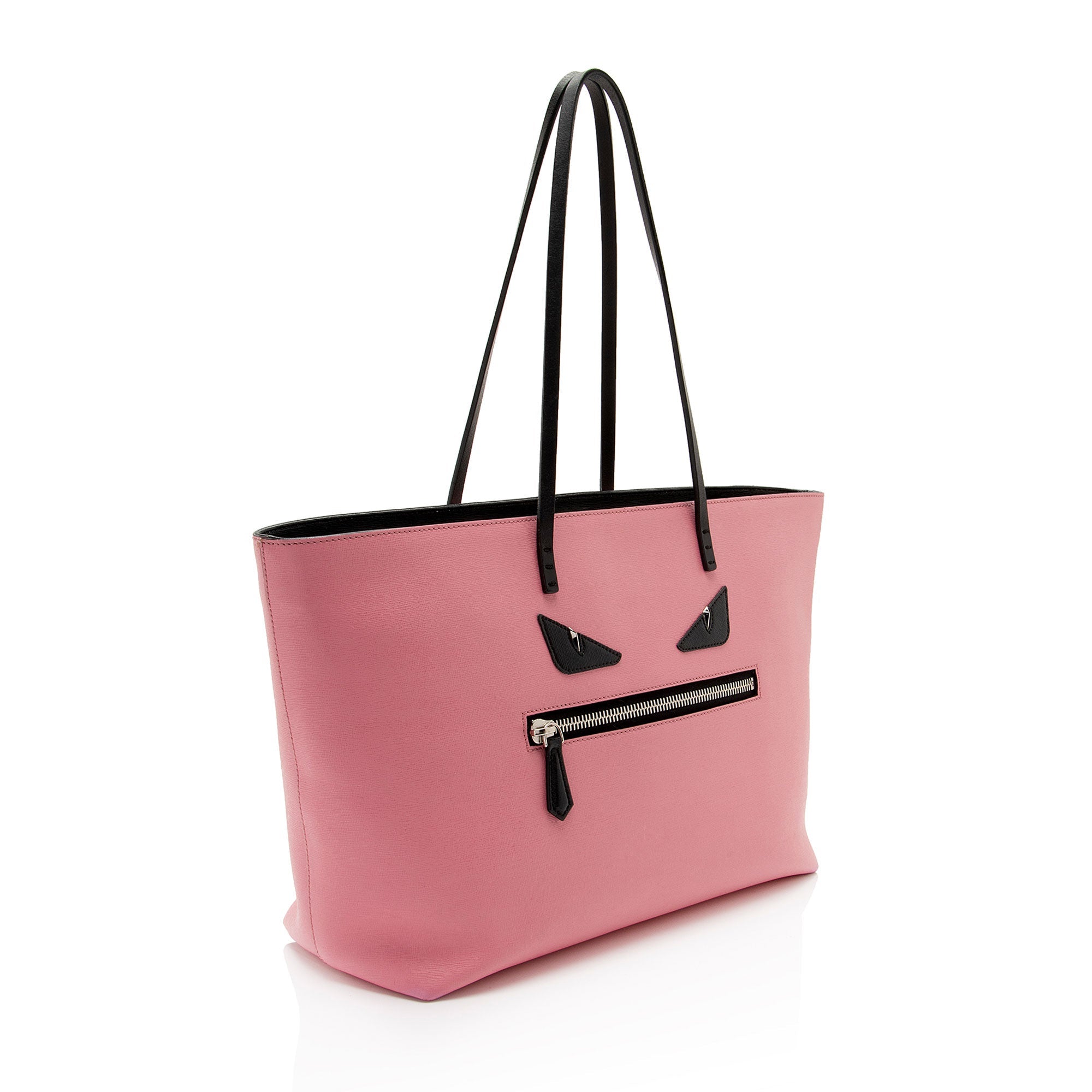 Fendi Calfskin Monster Roll Tote (SHF-EPg09i)