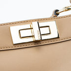 Fendi Calfskin Peekaboo Medium Satchel (SHF-18868)