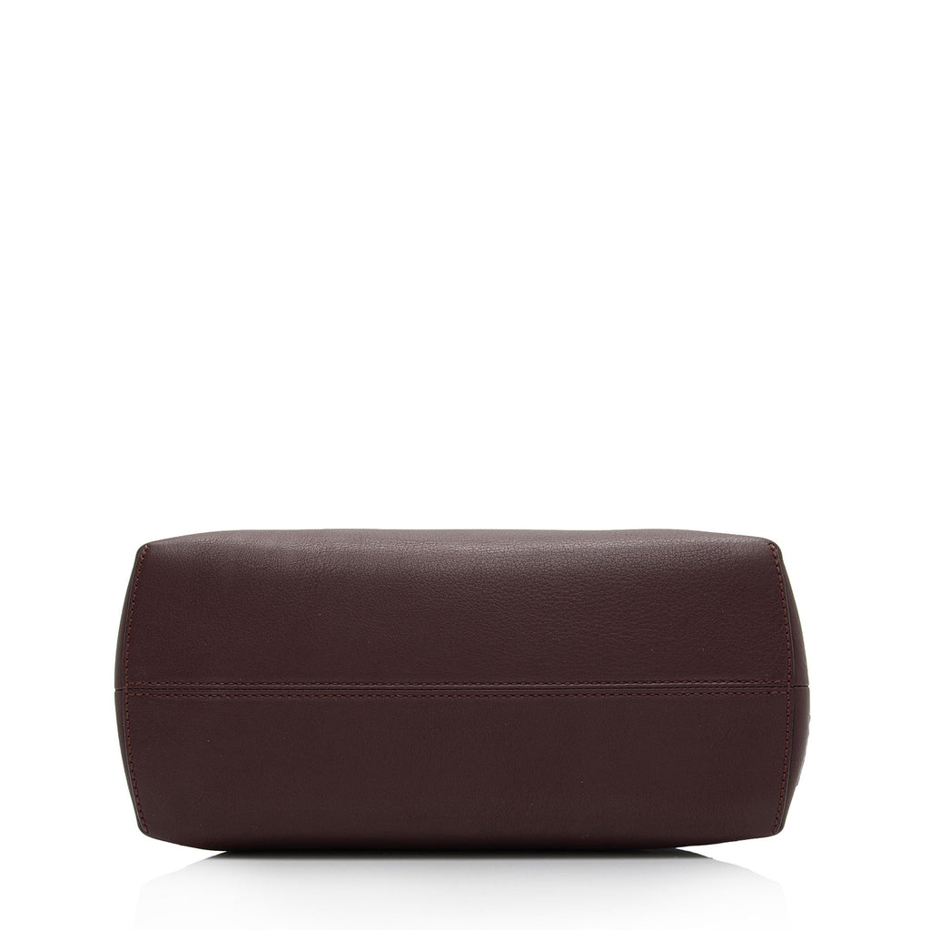 Fendi Calfskin Python By The Way Small Boston Bag (SHF-yJjZI0)
