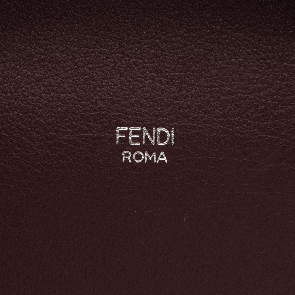 Fendi Calfskin Python By The Way Small Boston Bag (SHF-yJjZI0)