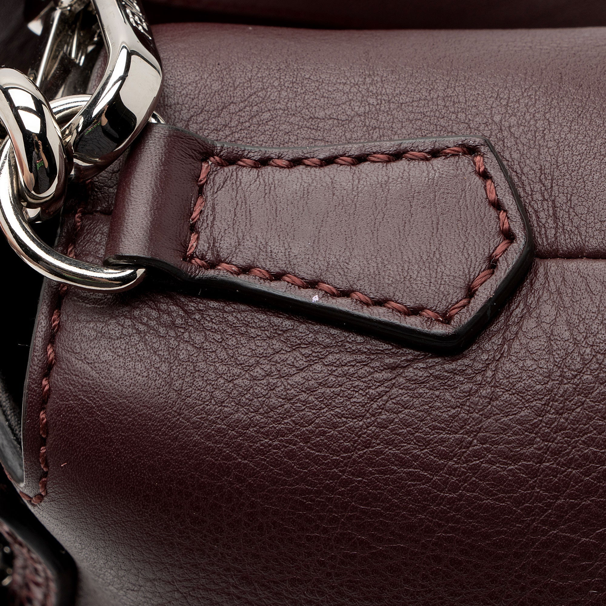 Fendi Calfskin Python By The Way Small Boston Bag (SHF-yJjZI0)