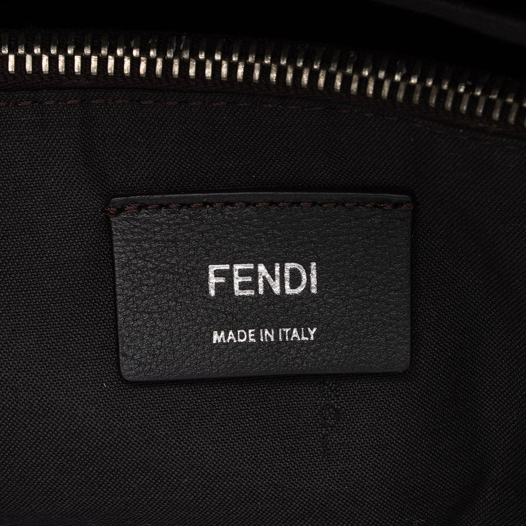 Fendi Calfskin Python By The Way Small Boston Bag (SHF-yJjZI0)