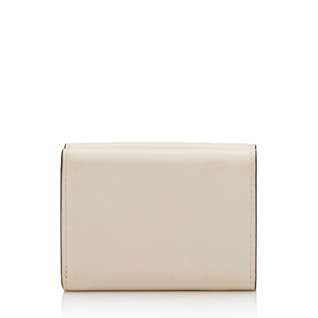 Fendi Calfskin Roma Micro Tri-Fold Wallet (SHF-uRF5Z1)