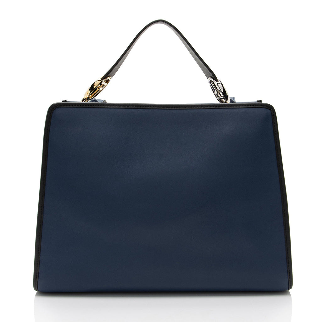 Fendi Calfskin Runaway Medium Tote (SHF-MJuMww)