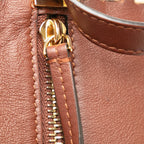 Fendi Calfskin Selleria Triangle Shoulder Bag (SHG-wv4LIw)