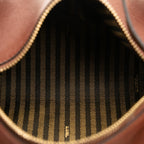 Fendi Calfskin Selleria Triangle Shoulder Bag (SHG-wv4LIw)
