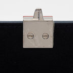 Fendi Calfskin Striped Canvas Kan I Small Shoulder Bag (SHF-yQIdt1)