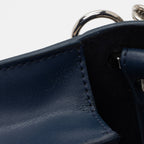 Fendi Calfskin Striped Canvas Kan I Small Shoulder Bag (SHF-yQIdt1)