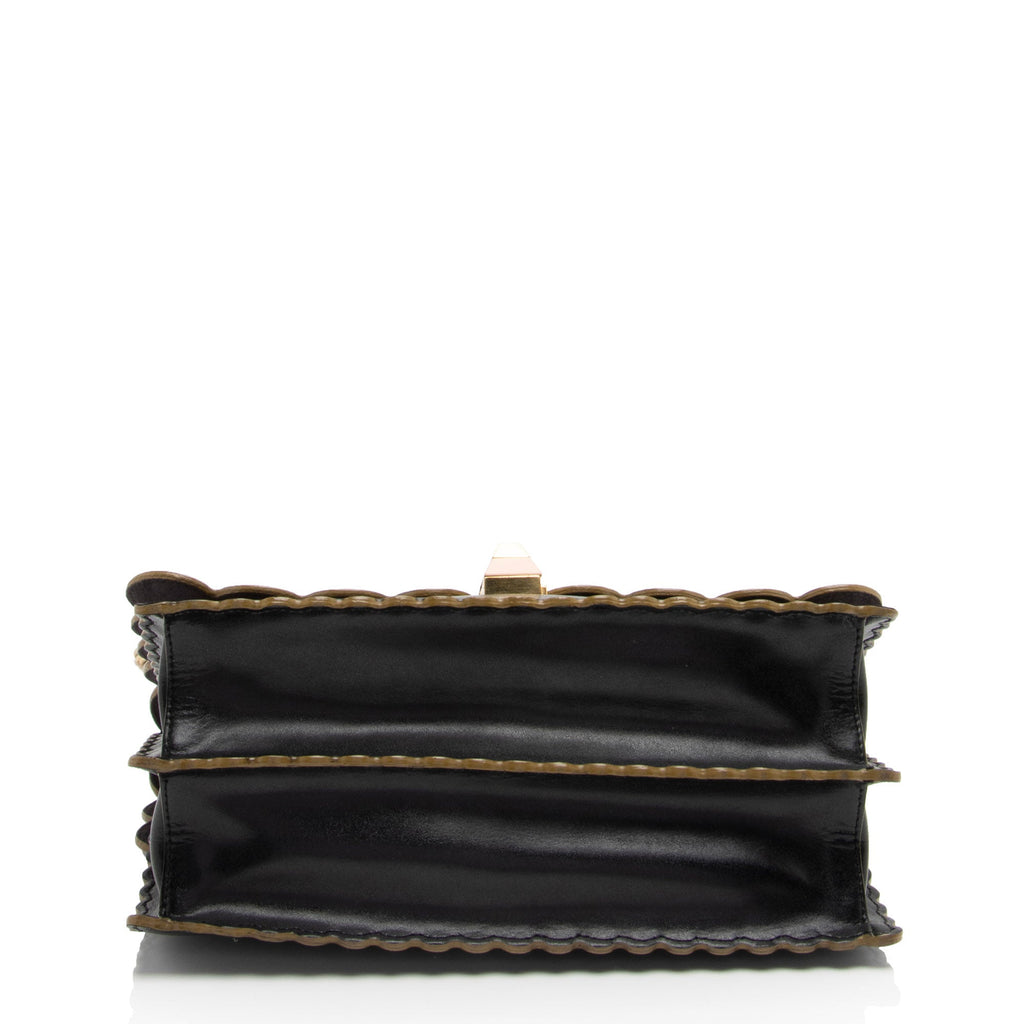 Fendi Calfskin Studded Kan I Medium Shoulder Bag (SHF-boJIBf)