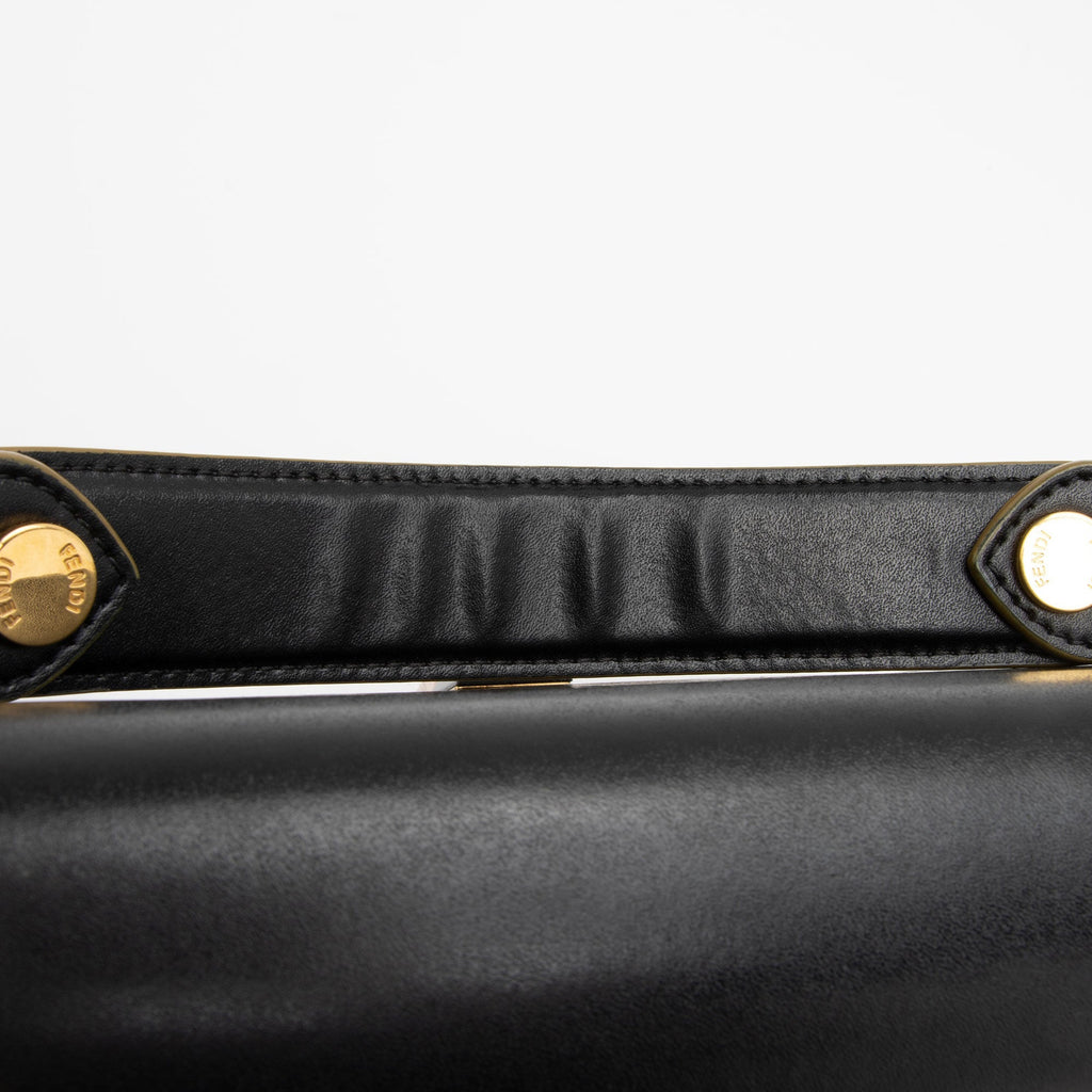 Fendi Calfskin Studded Kan I Medium Shoulder Bag (SHF-boJIBf)