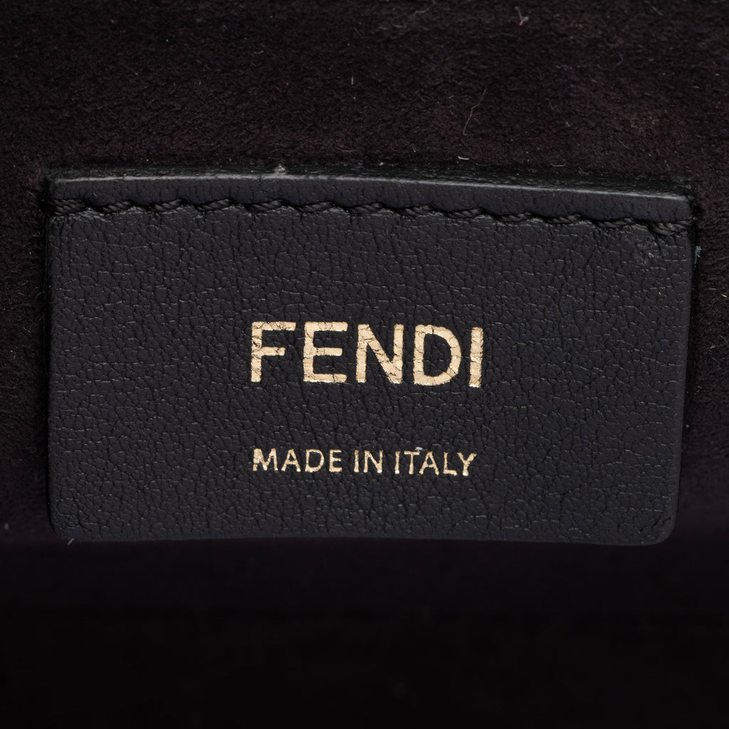 Fendi Calfskin Studded Kan I Medium Shoulder Bag (SHF-boJIBf)