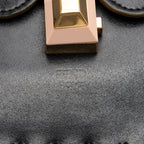 Fendi Calfskin Studded Kan I Medium Shoulder Bag (SHF-boJIBf)