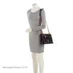 Fendi Calfskin Studded Kan I Medium Shoulder Bag (SHF-boJIBf)
