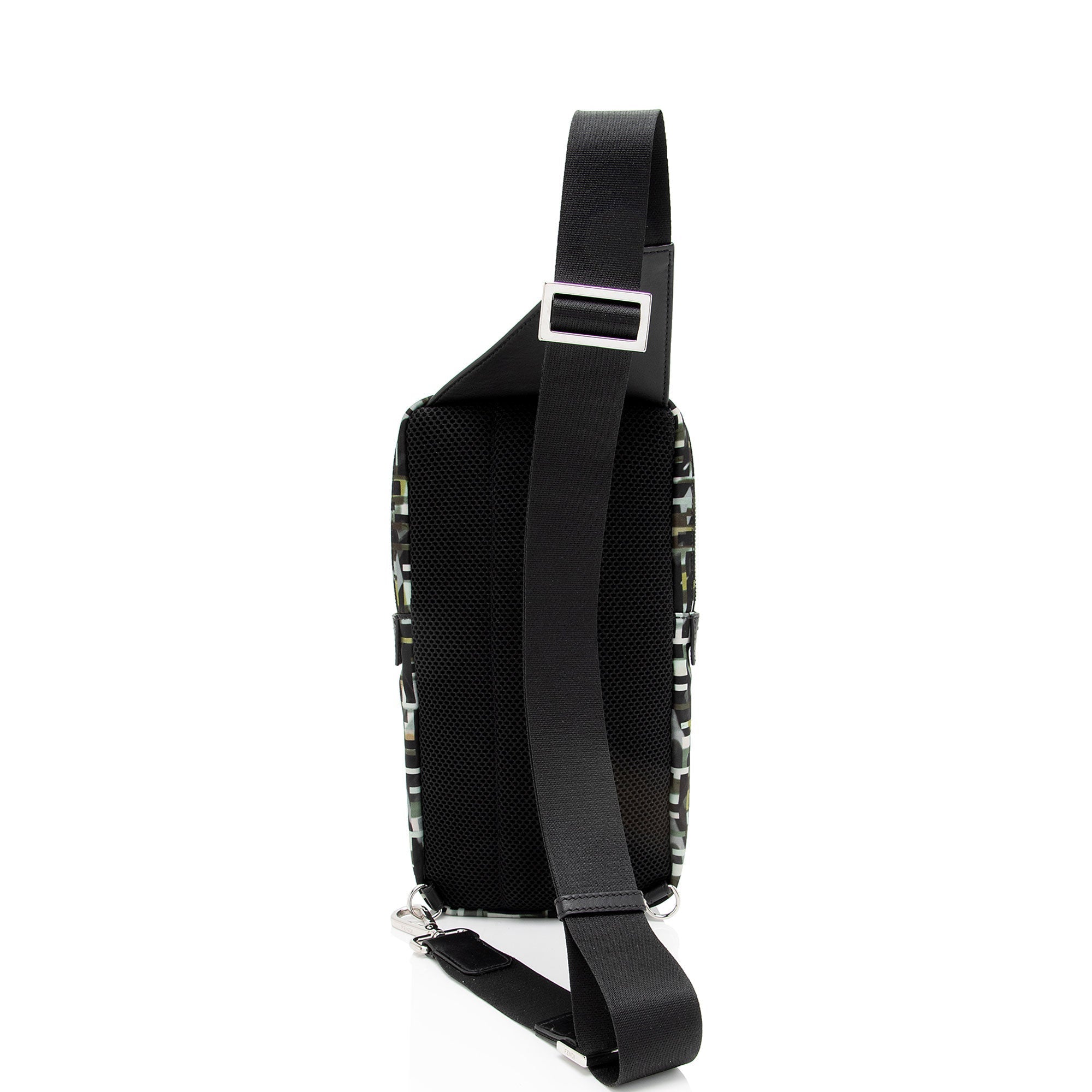 Fendi Camouflage FF Nylon Sling Bag (SHF-0nq7rU)