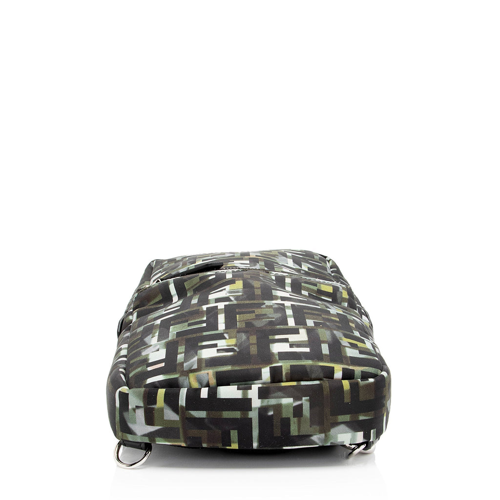 Fendi Camouflage FF Nylon Sling Bag (SHF-0nq7rU)