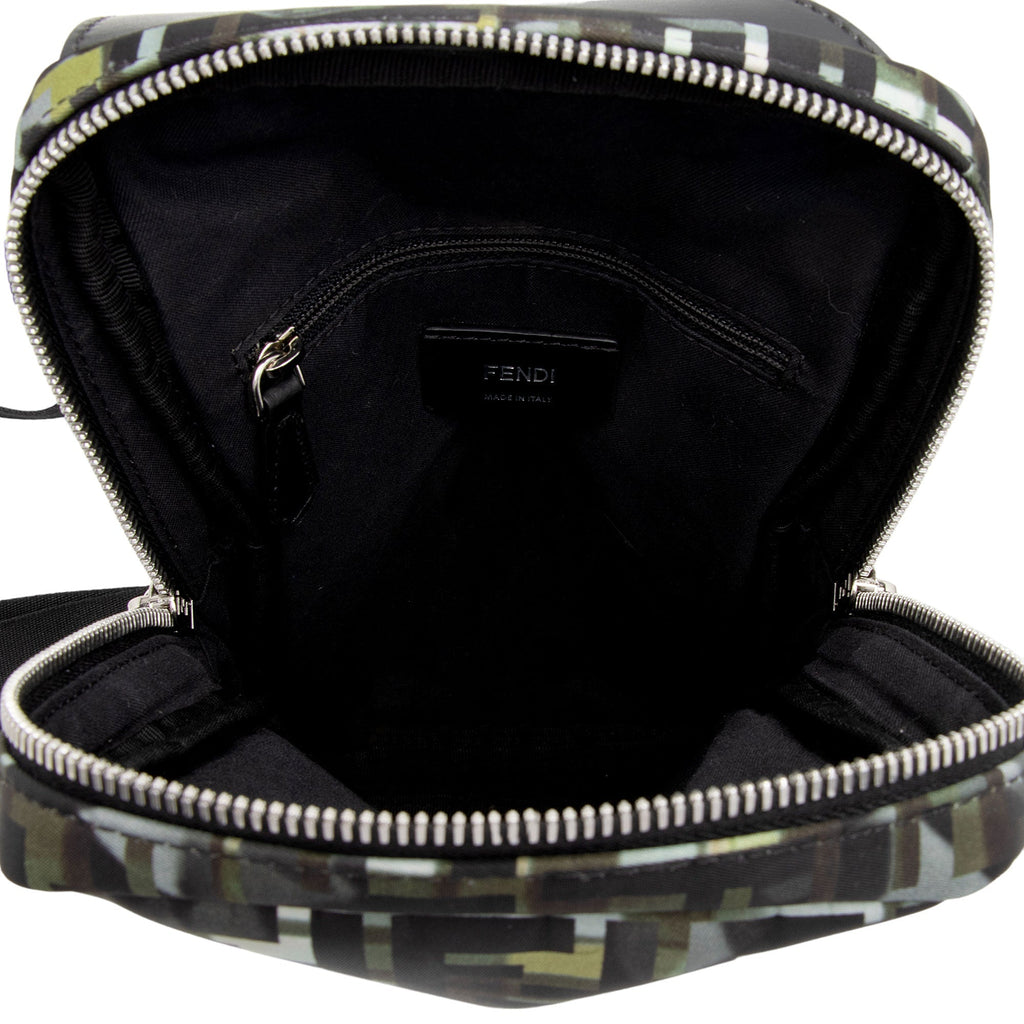 Fendi Camouflage FF Nylon Sling Bag (SHF-0nq7rU)