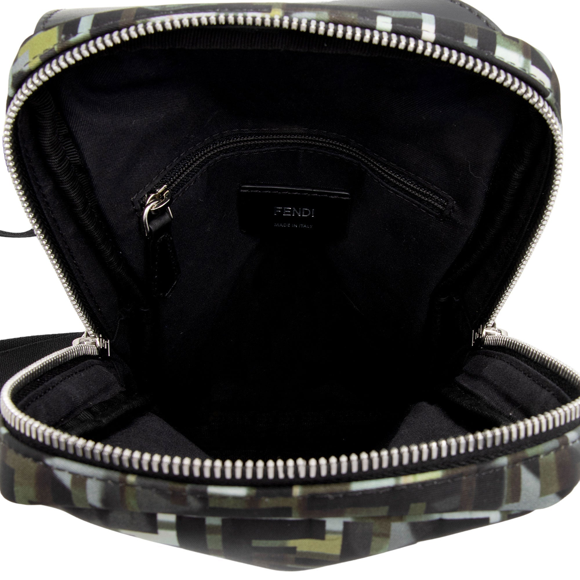 Fendi Camouflage FF Nylon Sling Bag (SHF-0nq7rU)