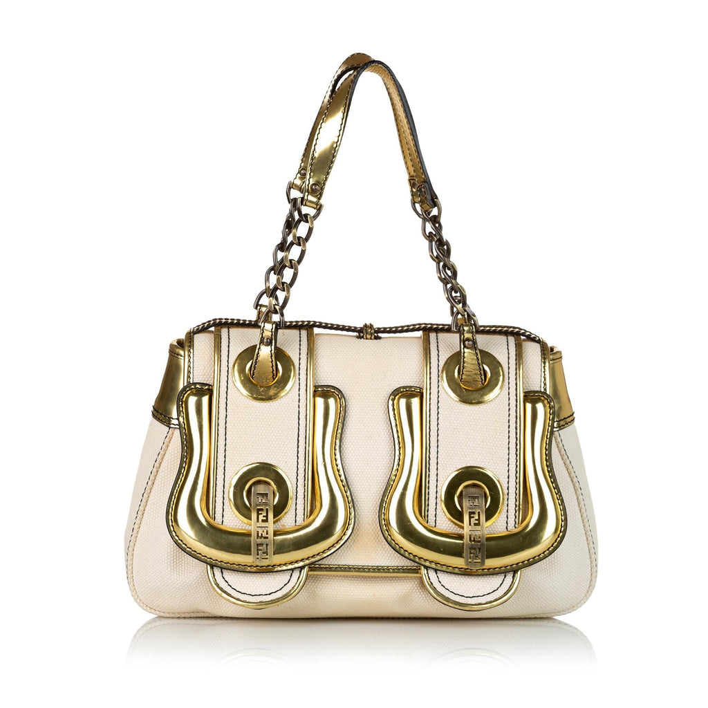 Fendi Canvas B. Bag (SHG-33182)