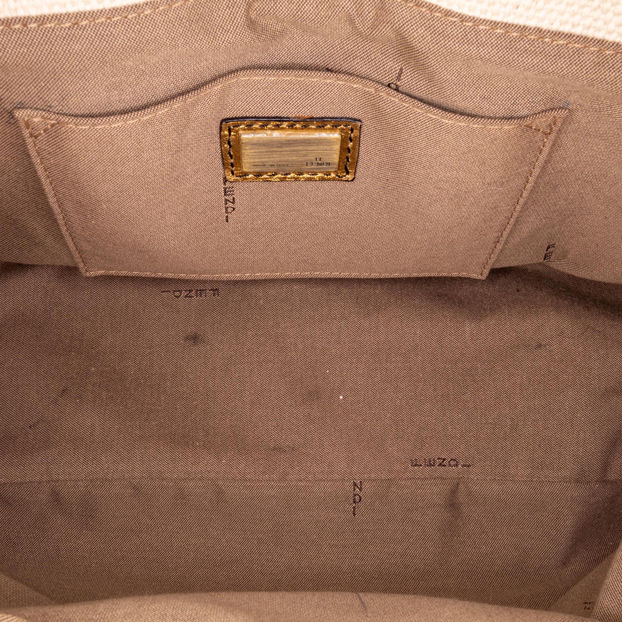 Fendi Canvas B. Bag (SHG-33182)