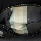 Fendi Canvas FF Marble Double Flap Shoulder Bag (SHG-tZdrHw)