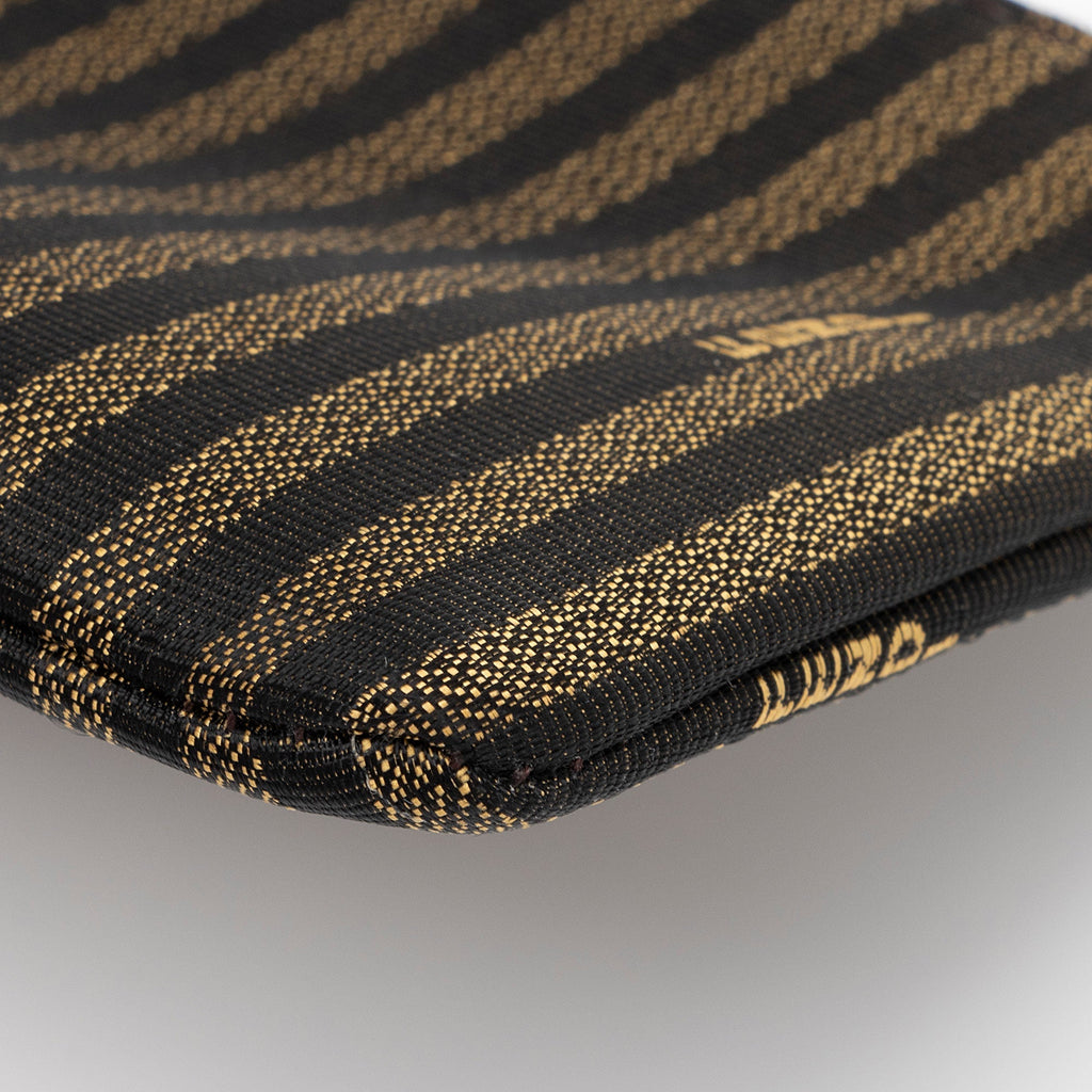 Fendi Canvas Pequin Pochette (SHF-2YZlVT)