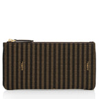 Fendi Canvas Pequin Pochette (SHF-2YZlVT)