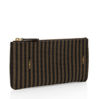 Fendi Canvas Pequin Pochette (SHF-2YZlVT)