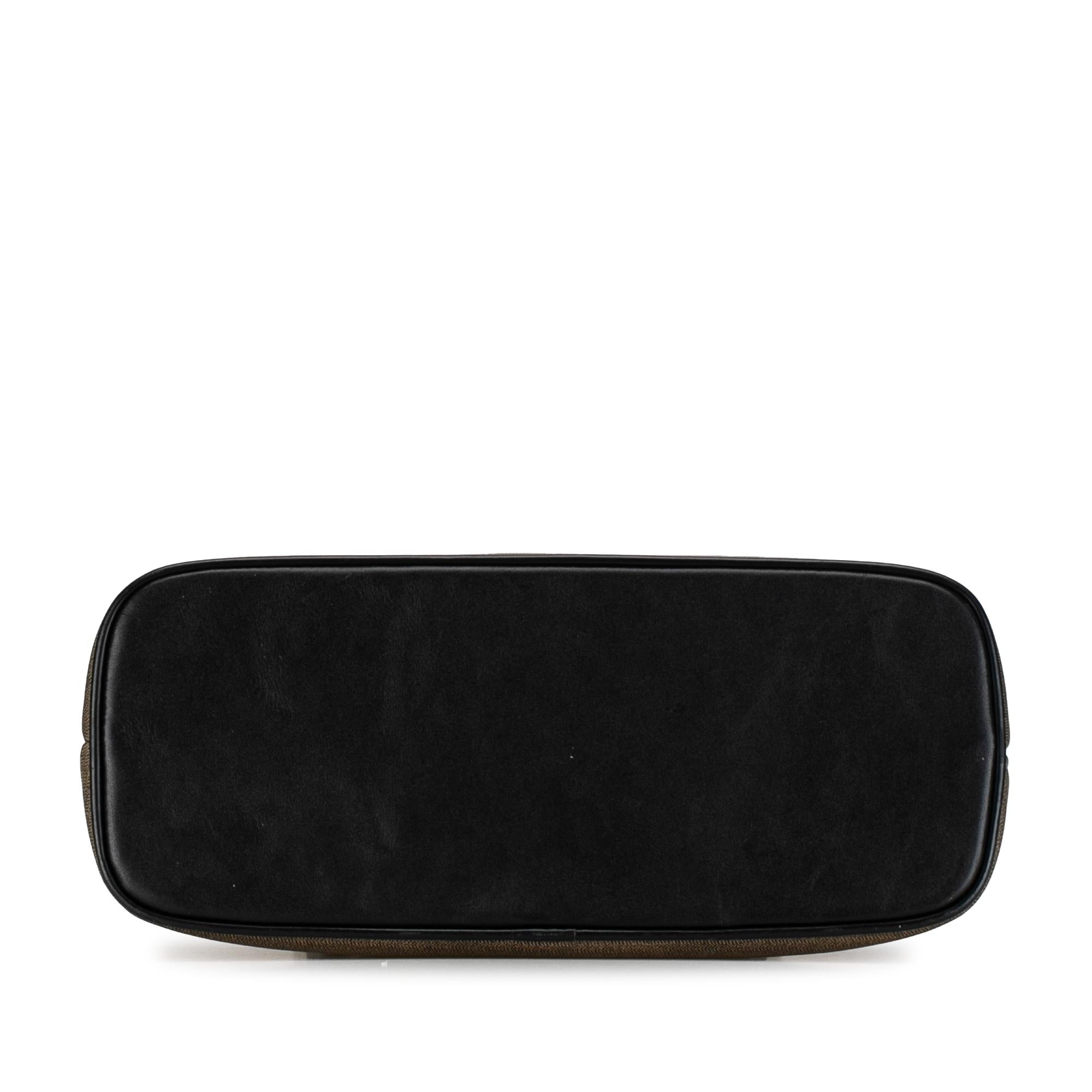 Fendi Coated Canvas Dome Satchel (SHG-iVEUje)