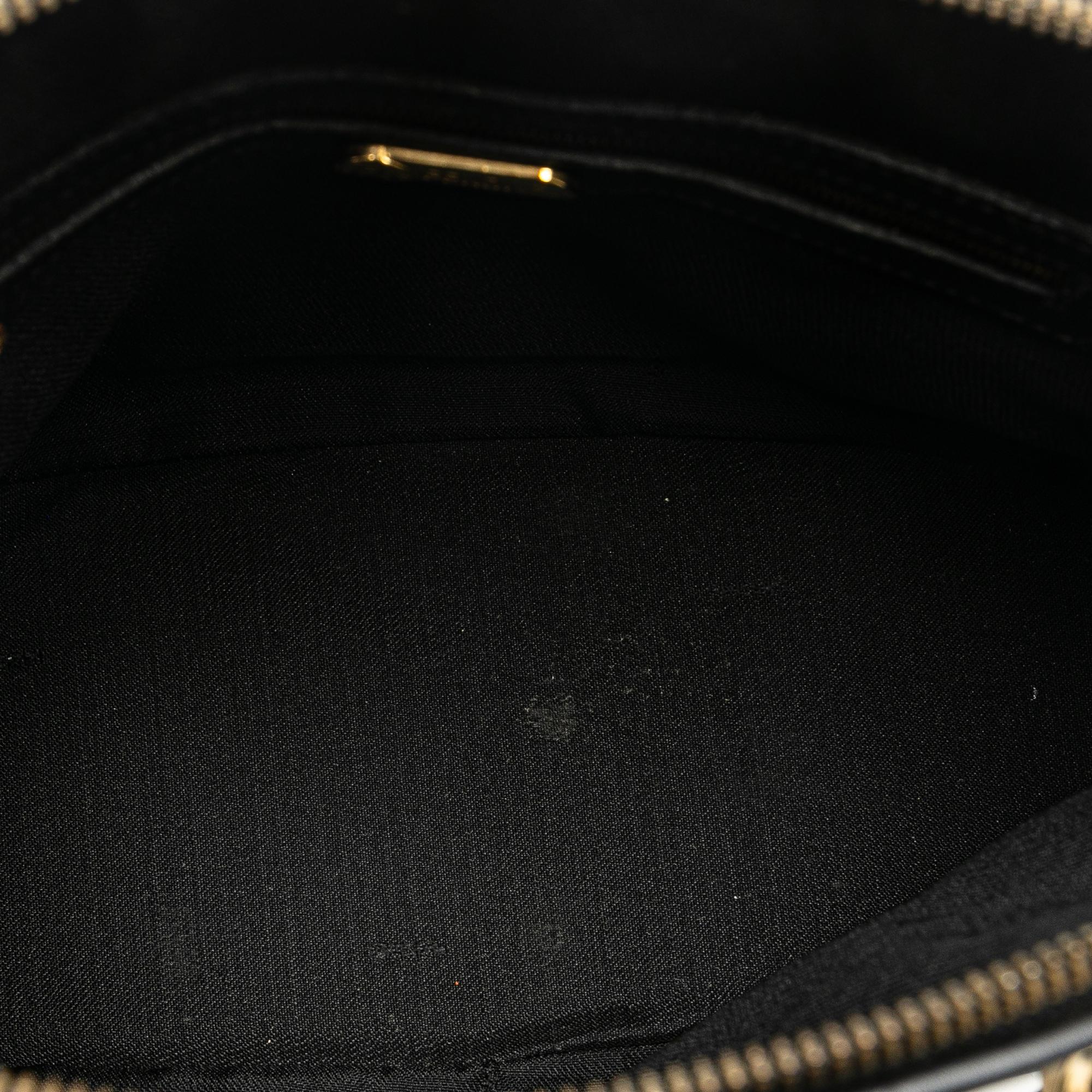 Fendi Coated Canvas Dome Satchel (SHG-iVEUje)