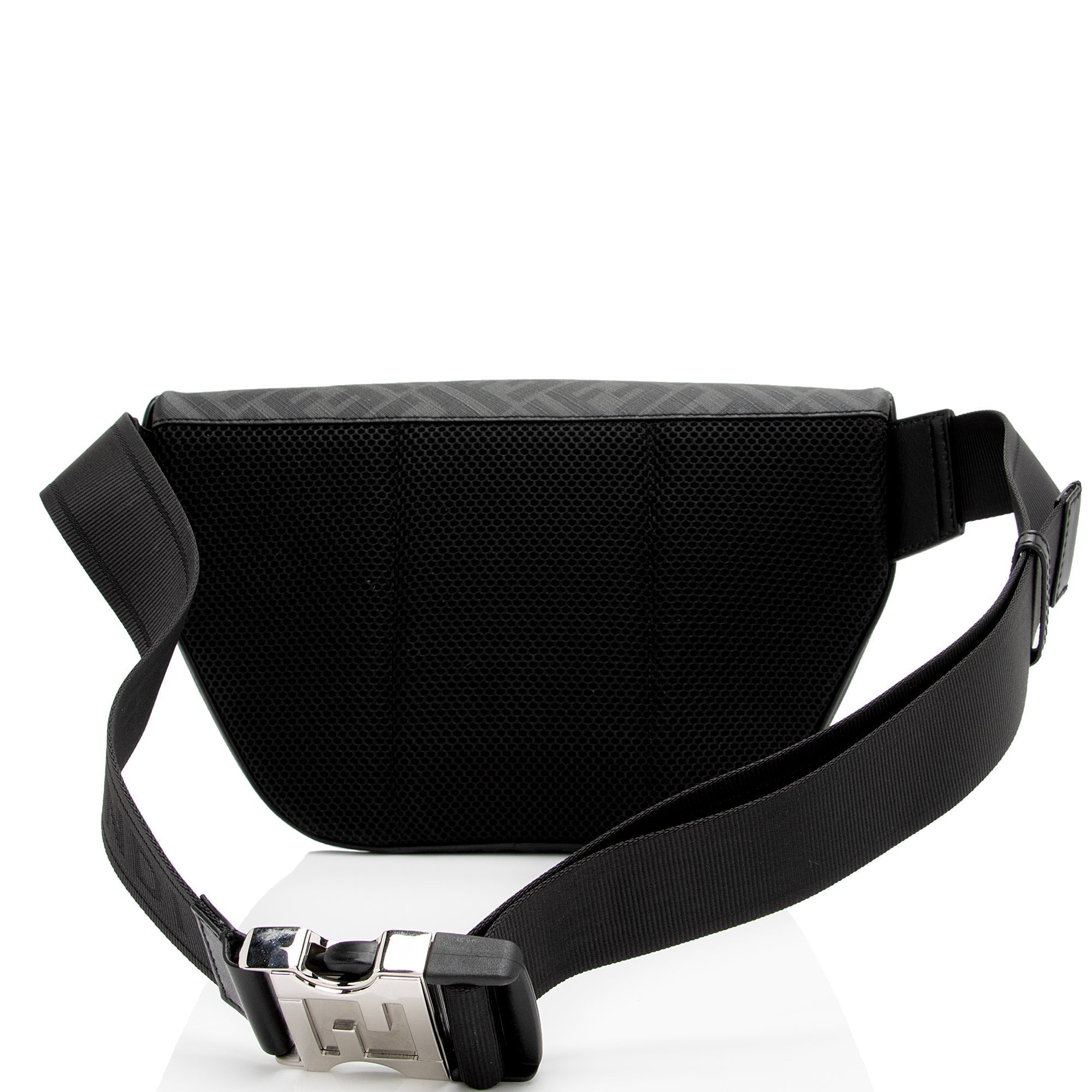 Fendi Coated Canvas FF Belt Bag (SHF-AeWxPp)
