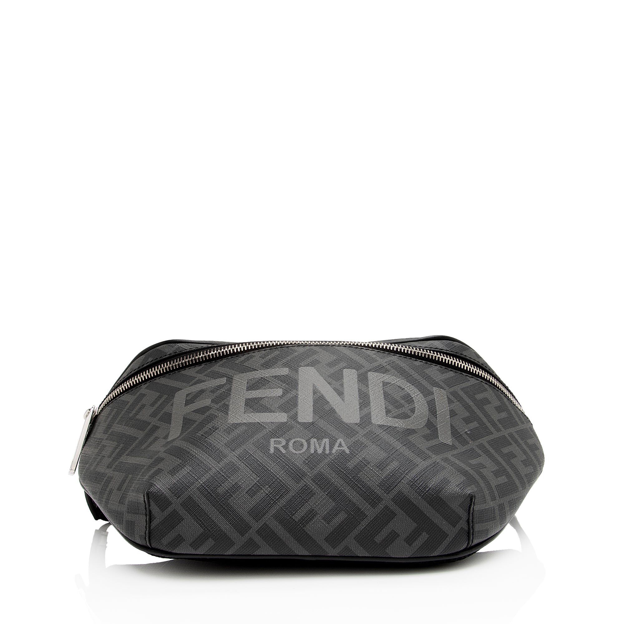 Fendi Coated Canvas FF Belt Bag (SHF-AeWxPp)