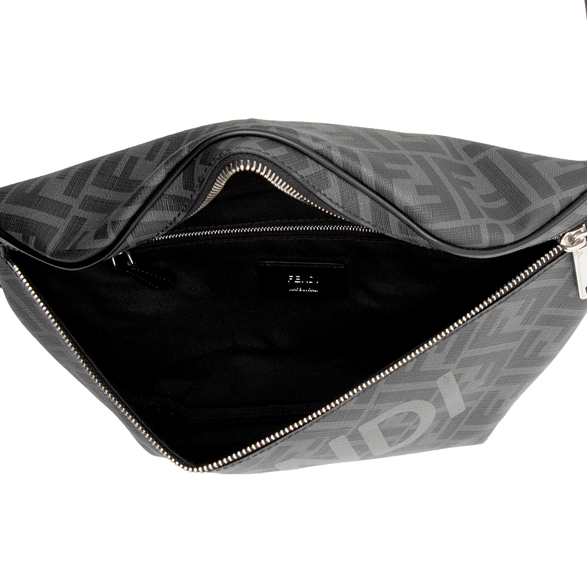 Fendi Coated Canvas FF Belt Bag (SHF-AeWxPp)